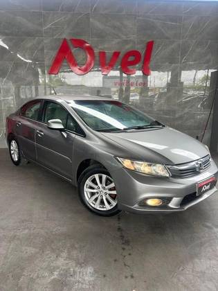HONDA CIVIC 1.8 LXS 16V FLEX 4P AUTOMÁTICO